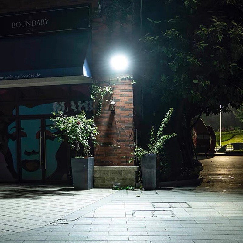 100LED Outdoor Solar Flood Light IP67 Waterproof Solar Wall Lamp
