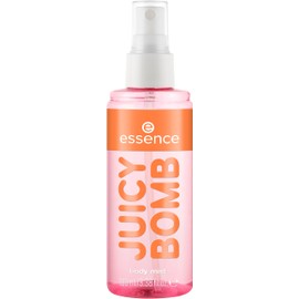 essence | Juicy Bomb Body Mist| Gourmand Caramel with Pistachio & Jasmine | Long-Lasting, Travel-Friendly & Vegan (02 | Caramel Crush)