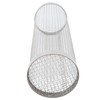 Barbecue Grilling Basket Cylinder Shaped Mesh Wire 304 Stainless Steel