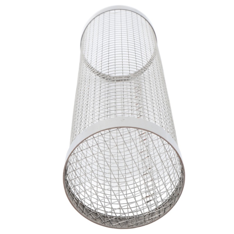 Barbecue Grilling Basket Cylinder Shaped Mesh Wire 304 Stainless Steel