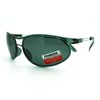 Indestructible TR90 Frame Polarized Lens Sporty Officer Style Sunglasses -