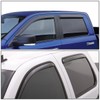 Auto Dynasty 4Pcs Tape-On Window Visor Deflector Rain Guard Replacement