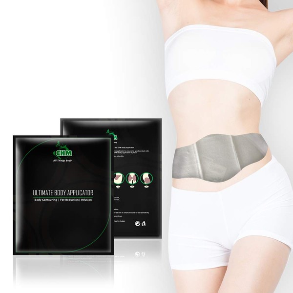 EHM 5 Ultimate Body Applicators and 1 Body Defining Gel, Body Wraps Works in Just 45 Minutes for Slimming, Detoxing and Firming