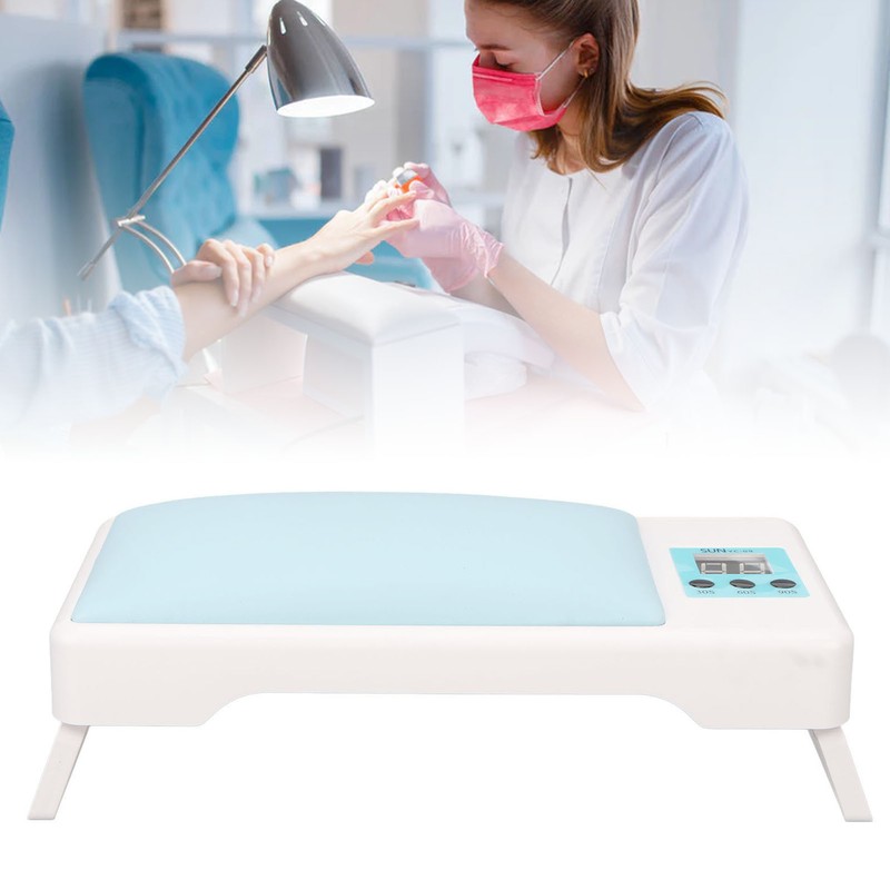 UV LED Nail Lamp with Hand Pillow Folding Portable Gel