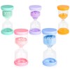 GHVACZS Sanduhren Set, 5 Farben Sanduhr, 3 10 30 45