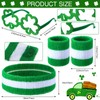 Chunful 10 Pcs St. Patrick's Day Fanny Pack Shamrocks Belt