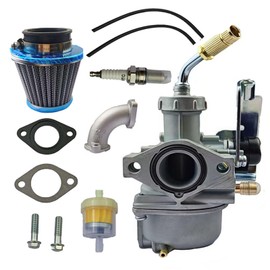 KLX110 Carburetor for Kawasaki KLX110 Carb KLX 110 2002-2020 Engine Replace 15003-1694 With Air Filter & Intake Manifold Boot