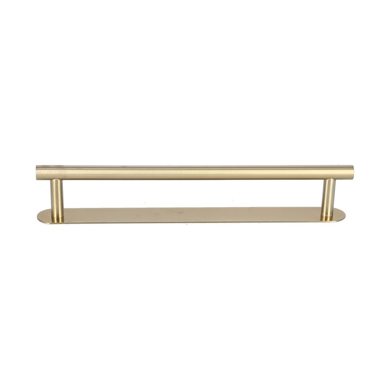 Single Rod Towel Bar 304 Stainless Steel Wall Mount Adhesive