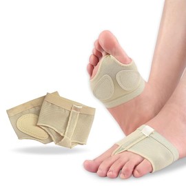 Clyhon Non-Slip Foot Pads Belly Socks Dance Paw Pad Practice Shoes Foot Toe Caps Shoes Half Sole Paw Pad Shoes Foot Thong Ballet for Women Ballet 1 Pair Skin Colour M