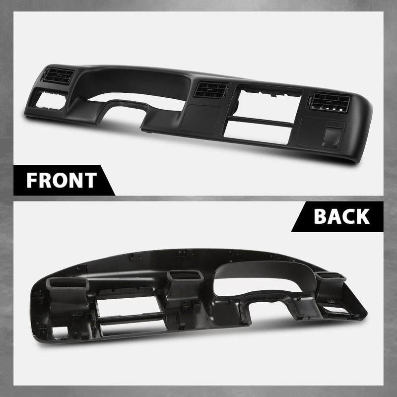 Dash Bezel Radio Cluster Trim Panel, Compatible with Ford F250