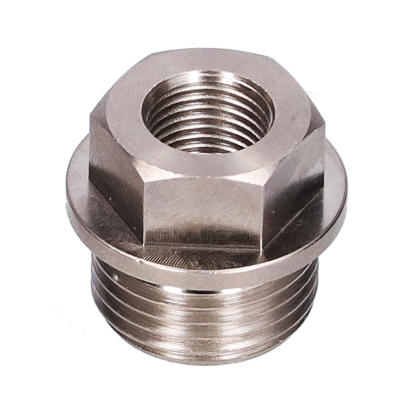 M18x1.5 to 1/8NPT Sensor Adapter, Good Seal, Securely Connect, Improves