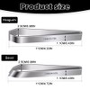 2 PCS Professional Fish Bone Tweezers,Stainless Steel Fish Bone Remover