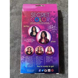 As Seen On TV Secret Color Headband Hair Extensions Pink, Virtually Hidden, As Seen on TV
