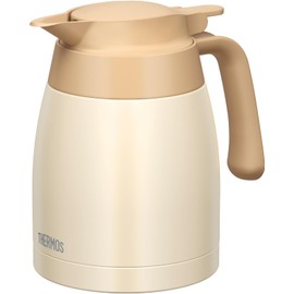 Thermos TTB-1001 CRW Stainless Steel Pot 3.3 gal (1 L) Cream White