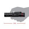 Coast PX1R 1000 Lumen Rechargeable Focusing LED Flashlight, Black
