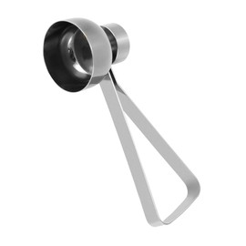 QWORK® Egg Opener, Egg Opener Made of Stainless Steel, Egg Topper, Shell Opener for Boiled and Raw Eggs