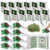 Qilery 30 Sets Turtle Fidget Clicker Keychains Gift Boxes Back