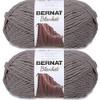 Bernat Yarn Blanket, Dark Grey, 2x300g