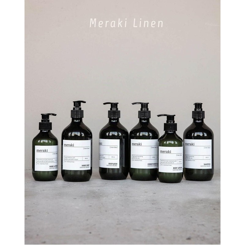 Meraki Linen Dew Hand Soap | Certified Organic Liquid Soap