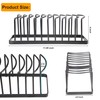 YiSeyruo Hat Organizer - Space Saving Hat Stand Holds 10