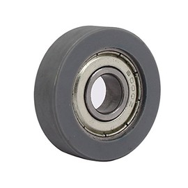 Aexit 10mm (Material handling) x 35mm x 10mm PU Roller Bearing Pulley Sliding (70ry520qf275) Converyor Wheel