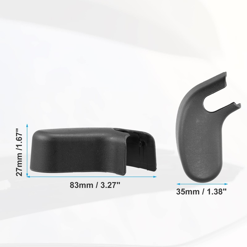 X AUTOHAUX Rear Windscreen Wiper Arm Cover Cap for F-Pace