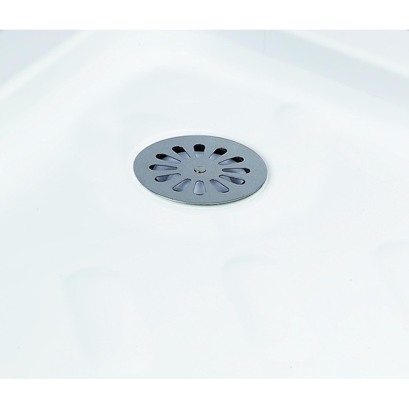 Wirquin SP411C Shower Plughole Vertical Outlet Screw-On Diameter 60 mm