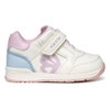 Geox Baby Girls' B Rishon Girl A Trainers, White Sky