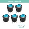 QTEATAK SPDT AC 6A/125V 10A/250V 3 Pins 2 Position On/Off