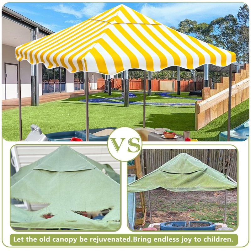 Outdoor Kids Playhouse Replacement Canopy,Replacement Top Cover Suitable for Multiple