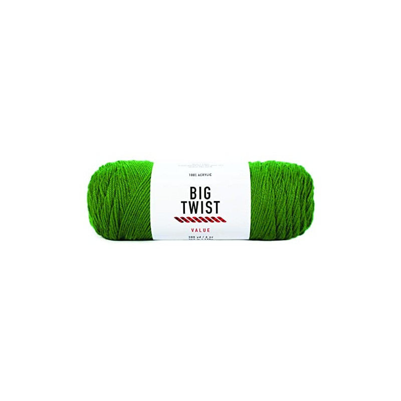 Craftz Worsted Yarn (Forest Green, 100% Acrylic, 6 oz, 380