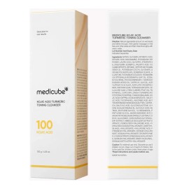 Limpiador Cuidado Facial Medicube Kojic Acid Turmeric Toning Todo Tipo De Piel Día/noche