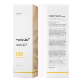 Limpiador Cuidado Facial Medicube Kojic Acid Turmeric Toning Todo Tipo De Piel Día/noche