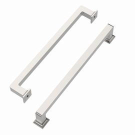 ROMATEE 10 Pack 6.3 Inch(160mm) Brushed Satin Nickel Cabinet Pulls Brushed Nickel Cabinet Pulls for Kitchen Cabinet Handles Kitchen Handles Brushed Nickel for Cabinets Cupboard Handles Drawer Pulls