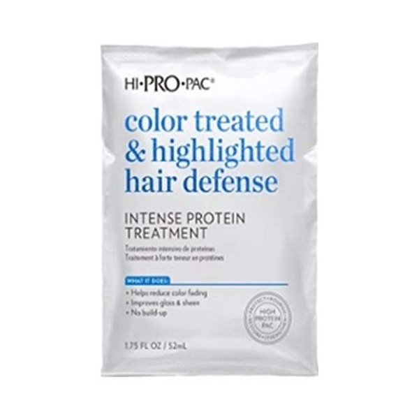 Hi-Pro-Pac Color Treated & Highlighted Intense Protein Treatment (Pack of 6)