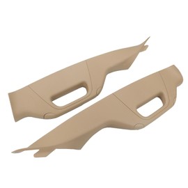 FEXON A Pillar Grab Handle Interior Trim Compatible with 2011-2016 Ford F250 F350 F450 F550 Super Duty Replace# BC3Z-2503599-AA BC3Z-2503598-AA (Left Right Driver Passenger Side, Tan)