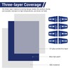 RT-TCZ for Jeep JK Door Hinge Covers Protector Trim Blue