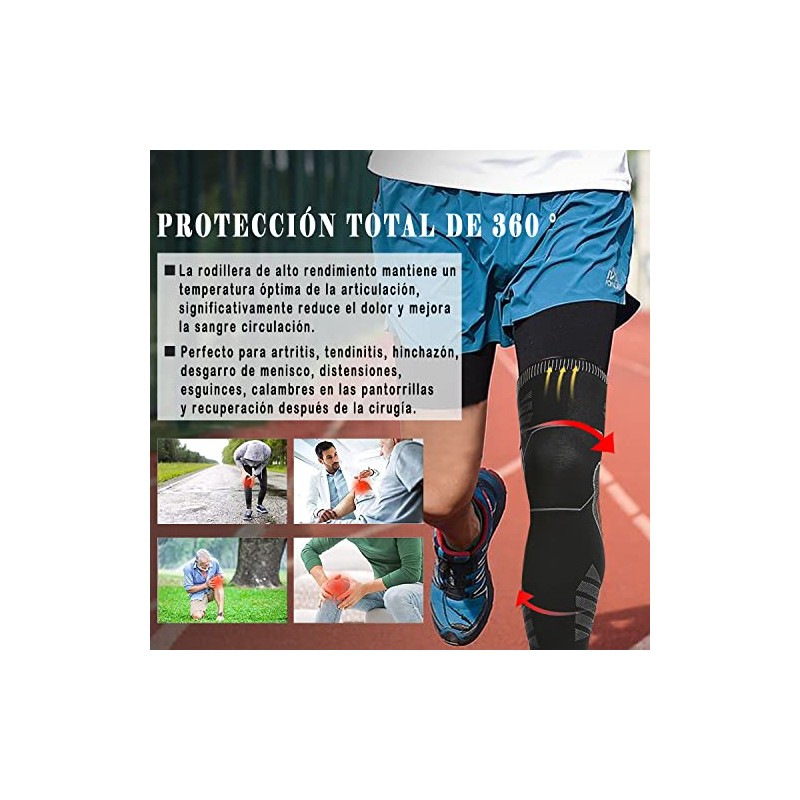 1 Par Rodilla Mangas Largas de para Hombres y Mujeres,