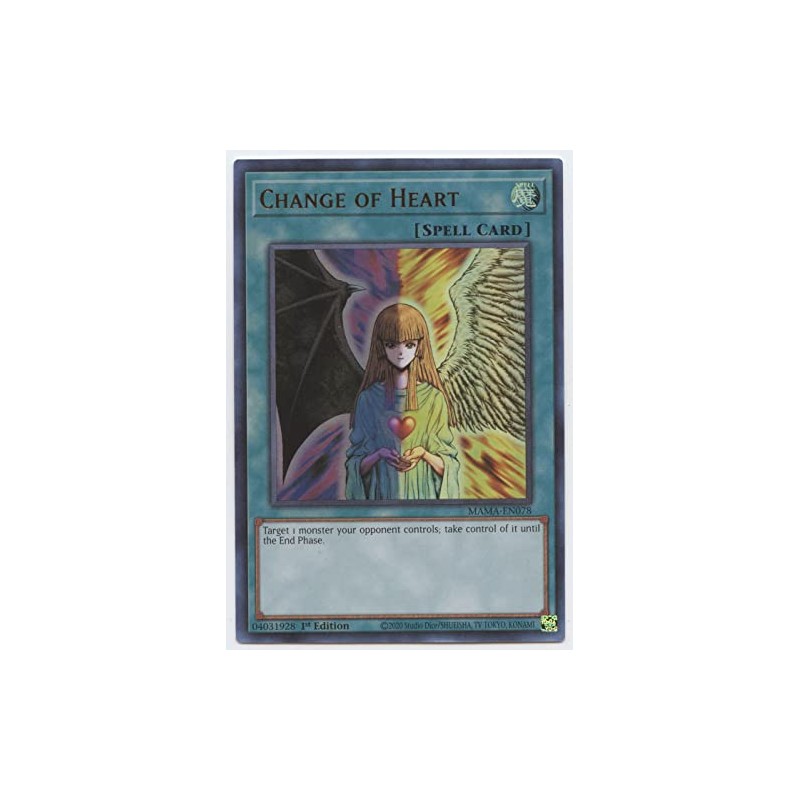 Change of Heart - MAMA-EN078 - Ultra Rare - 1st