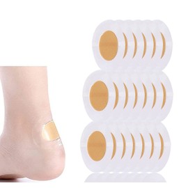 Calcomanía Antidesgaste para el Pie Calcomanía, Invisible Antiabrasión para el Pie, Calcomanía Invisible para el Talón, Almohadilla de Protección para el Cuidado de los Pies, 20 Piezas (Triangular) (Oval)