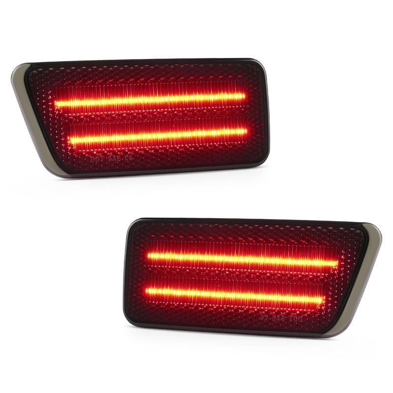NEIFILES Rear LED Side Marker Lights 5X Brighter Than OEM