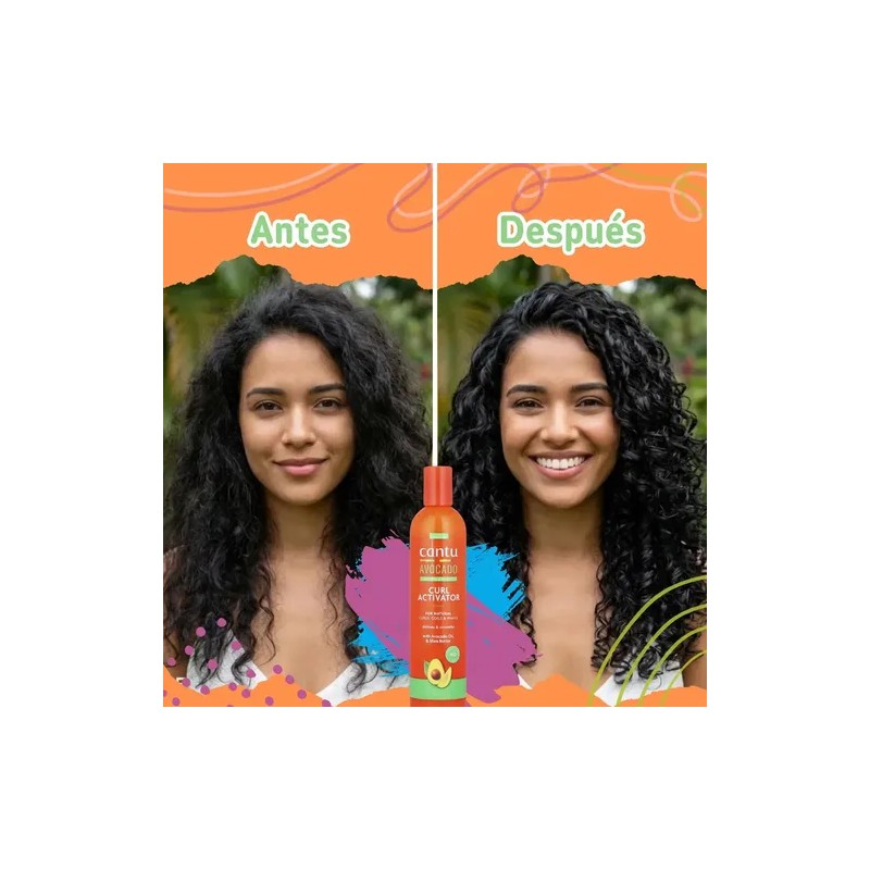 Activador De Rizos Palta Avocado 355ml Cantu
