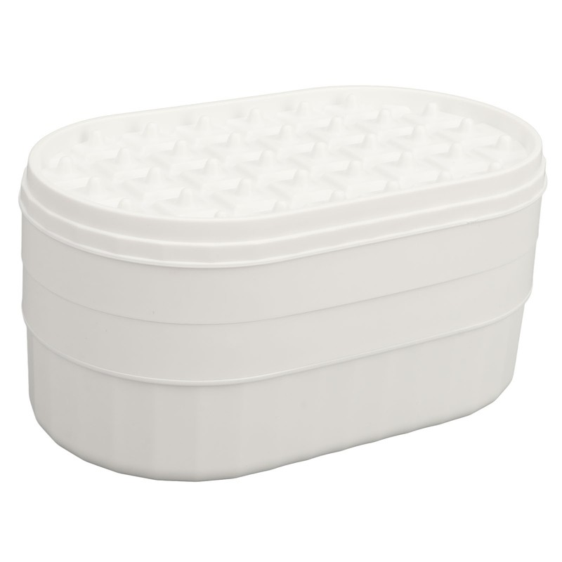 Ice Cube Tray 72 Cubes Storage Box Easy Press Large