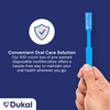 Dukal Fast Brush Pre-Pasted Disposable Toothbrushes (Box of 100)