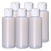 Onisavings Plastic Cylinder Bottles with Flip Top Pour Spout -