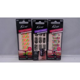 Kiss Nail Dress Kit Set of 3