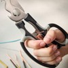GEFU MULTICO Vielzweckschere | Mikroverzahnte Klingen für Geflügel, Flaschen, Nüsse