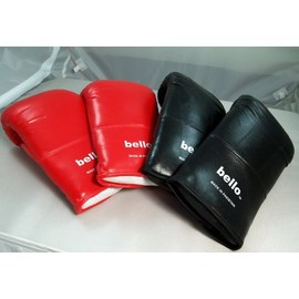 Karate Martial Arts Gloves - Red & Black Set Large