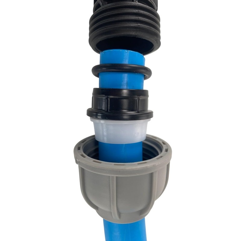 mdpe Water Pipe Compression Joiner/Straight Repair Fittings for Drinking Water/Irrigation