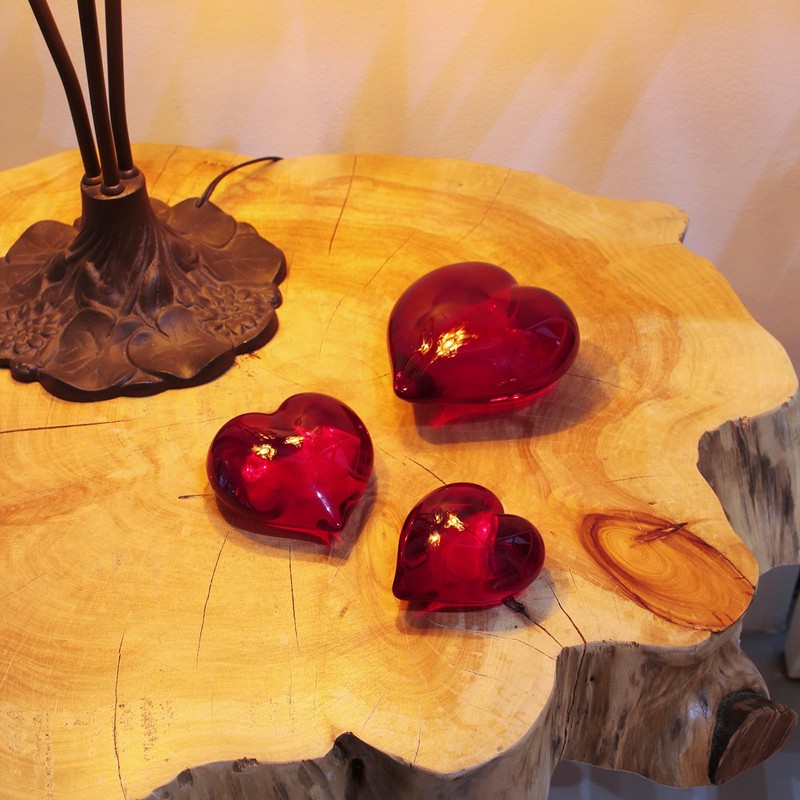 Ca D Oro Valentine's Day Small Glass Heart Ornament –